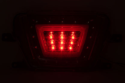 OLM V2 F1 Style Multifunction 4th Brake Light (Smoke Lens, Black Base, Red Bar) - 2020+ Supra by OLM