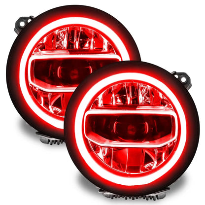 ORACLE Lighting Jeep Gladiator JT ColorSHIFT RGB+W Headlight DRL Upgrade Kit by ORACLE Lighting