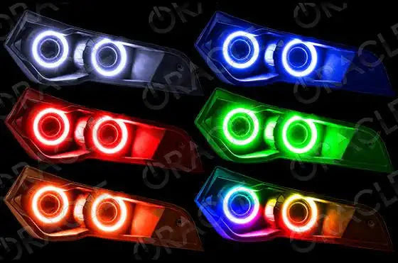 ORACLE Lighting 2013-2018 Can-Am Maverick LED Surface Mount Headlight Halo Kit by ORACLE Lighting