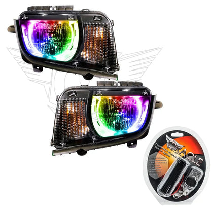 ORACLE Lighting 2010-2013 Chevrolet Camaro Non RS Pre-Assembled Halo Headlights by ORACLE Lighting