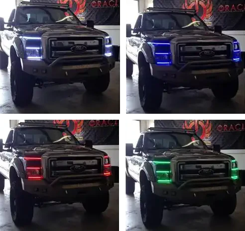 ORACLE Lighting Concept 5050 RGB Strips (Pair) by ORACLE Lighting