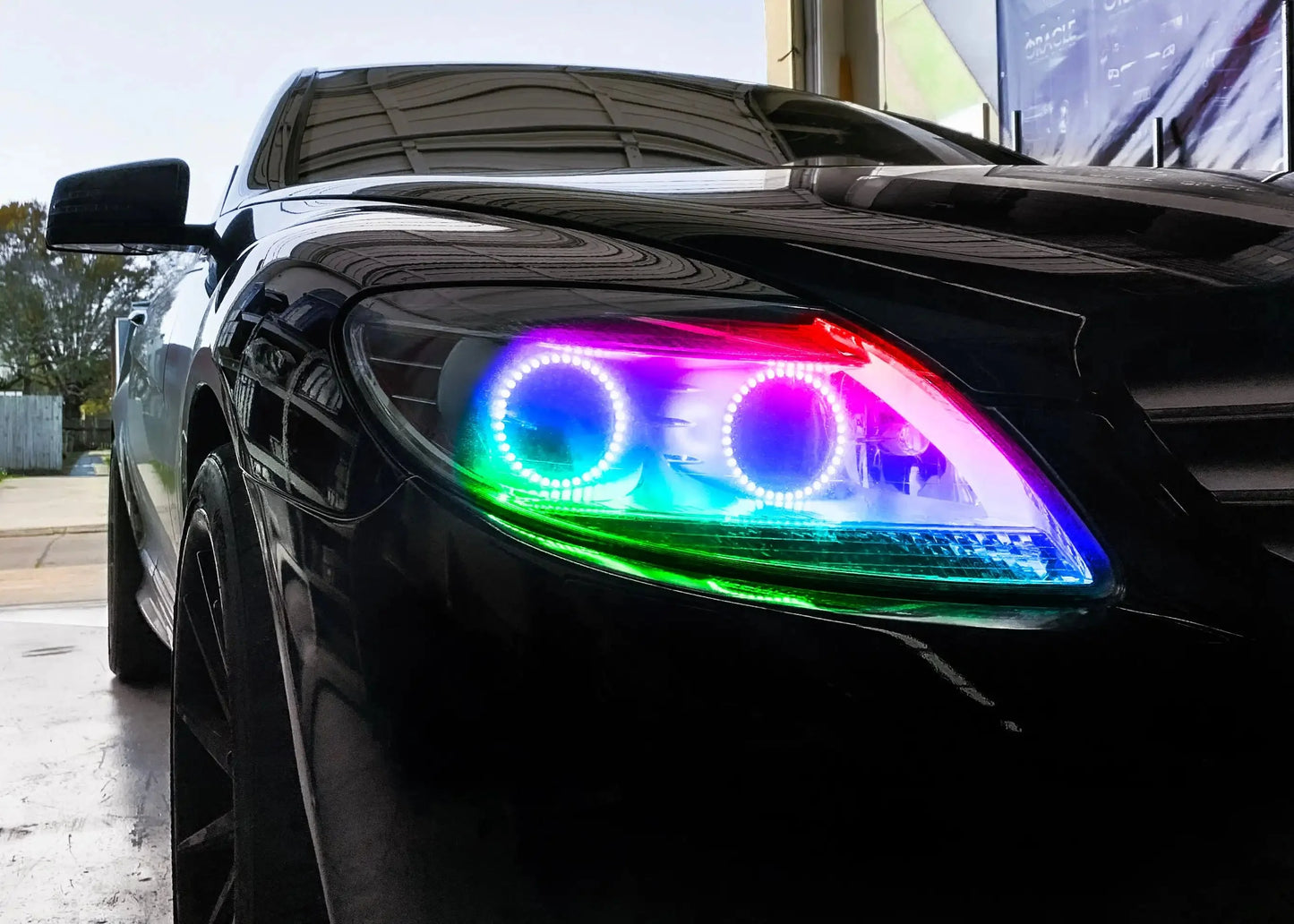 ORACLE Lighting 2009-2013 Mercedes Benz CL 550 LED Headlight Halo Kit by ORACLE Lighting