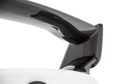 OLM Carbon Fiber OEM STI Style Spoiler with Carbon Bases - 2015-2021 Subaru WRX / STI by OLM
