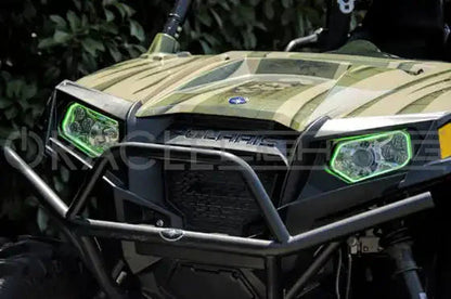 ORACLE Lighting 2009-2016 Polaris RZR LED Headlight Halo Kit by ORACLE Lighting