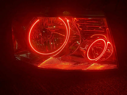 USED 2005-2008 FORD F-150 PRE-ASSEMBLED HEADLIGHTS- CHROME - AMBER 7043-005 - CLEARANCE by ORACLE Lighting