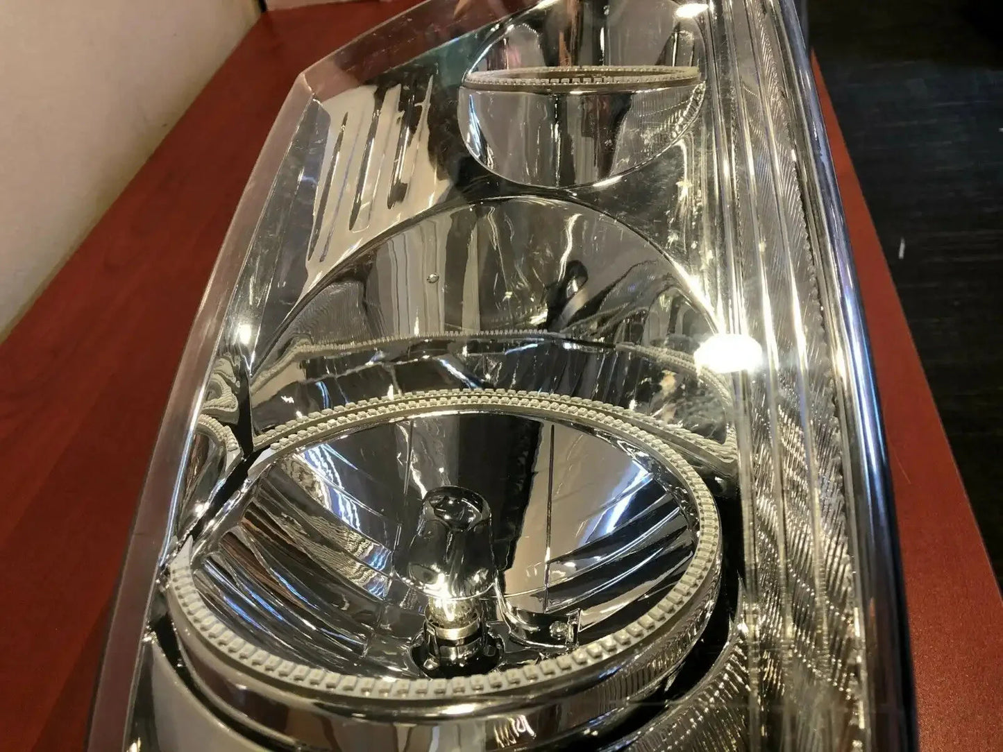 USED 2005-2008 FORD F-150 PRE-ASSEMBLED HEADLIGHTS- CHROME - AMBER 7043-005 - CLEARANCE by ORACLE Lighting