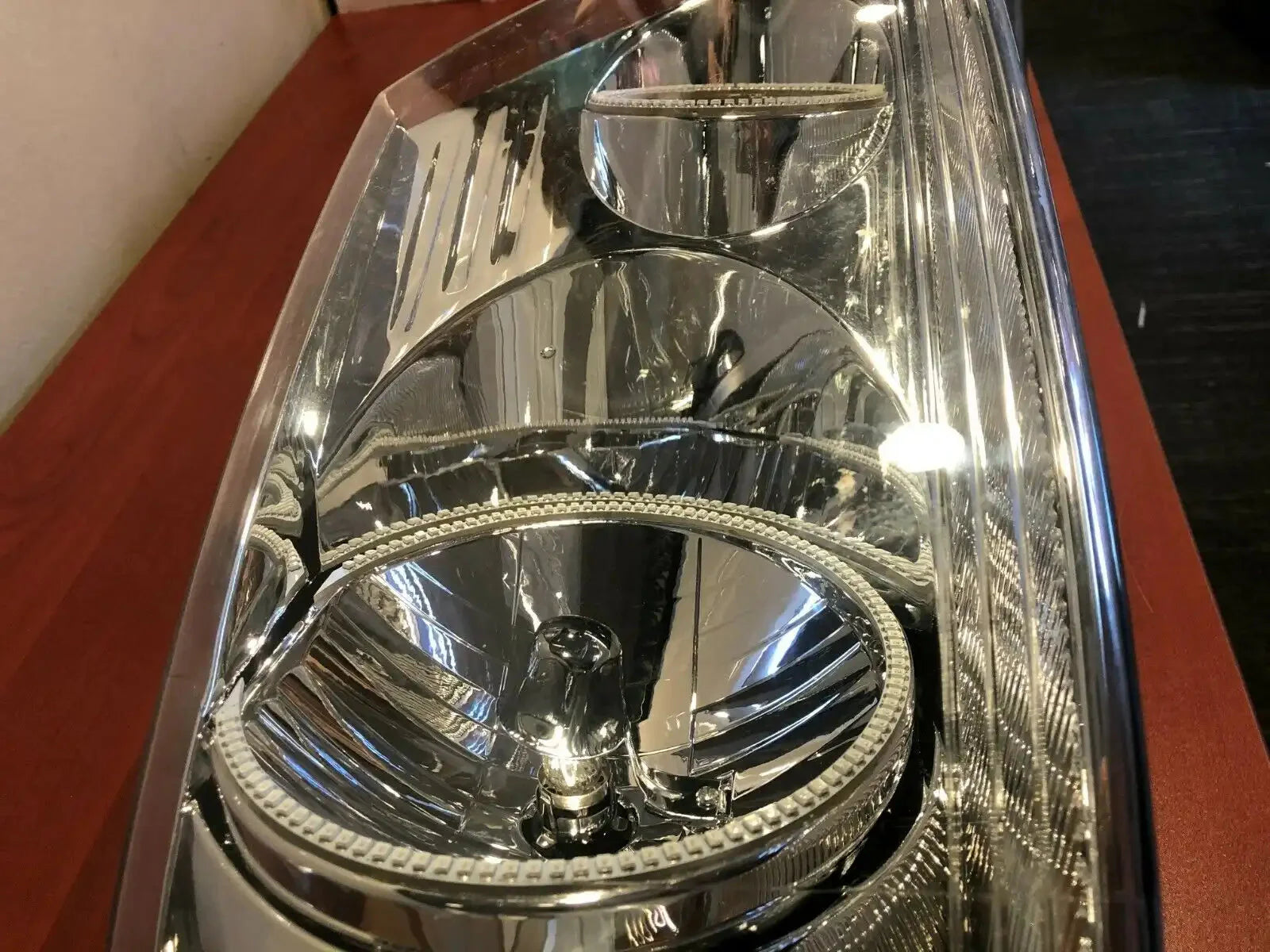 USED 2005-2008 FORD F-150 PRE-ASSEMBLED HEADLIGHTS- CHROME - AMBER 7043-005 - CLEARANCE by ORACLE Lighting