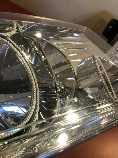 USED 2005-2008 FORD F-150 PRE-ASSEMBLED HEADLIGHTS- CHROME - AMBER 7043-005 - CLEARANCE by ORACLE Lighting