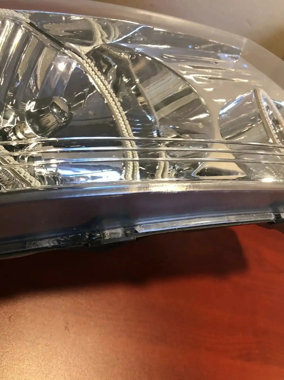 USED 2005-2008 FORD F-150 PRE-ASSEMBLED HEADLIGHTS- CHROME - AMBER 7043-005 - CLEARANCE by ORACLE Lighting
