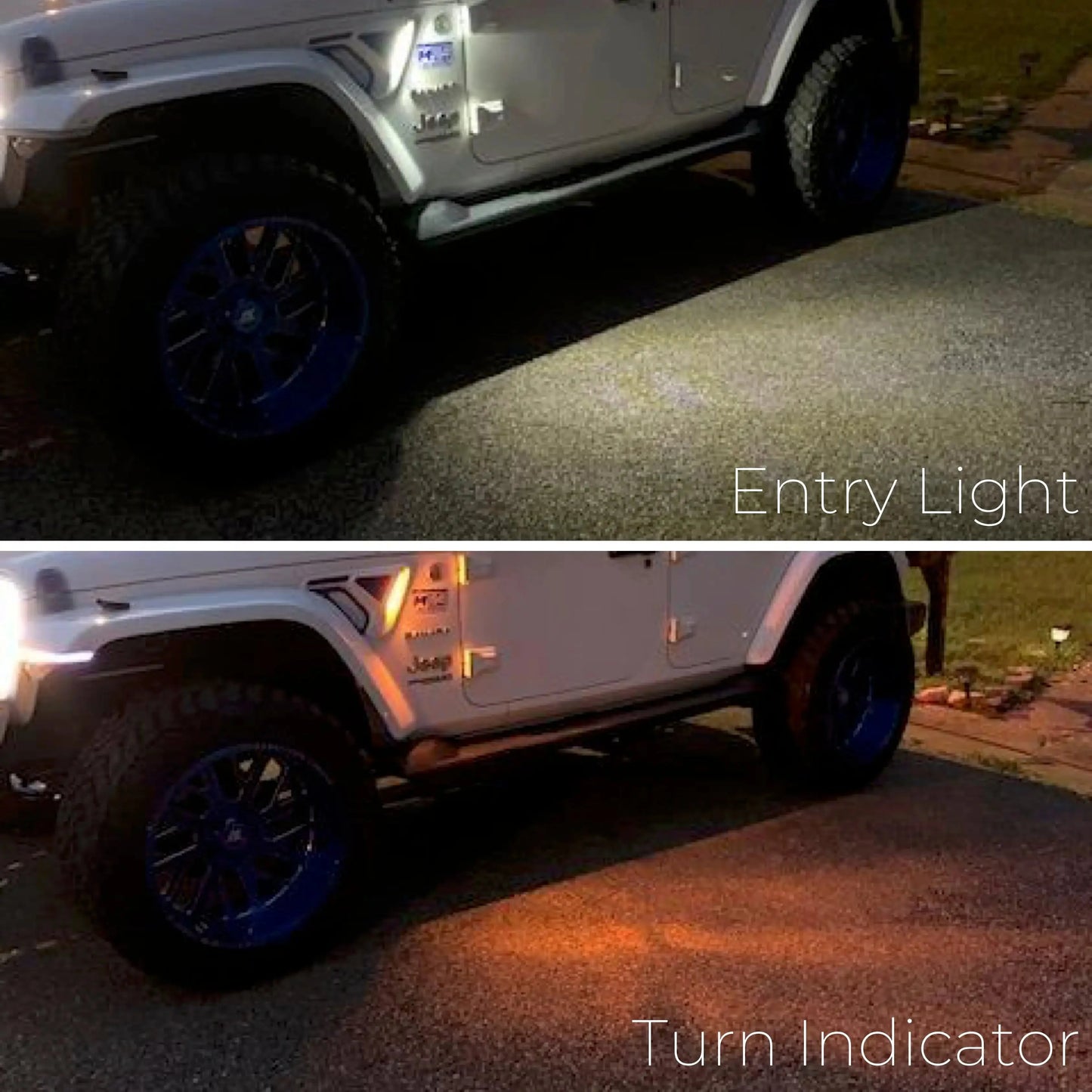 Jeep Wrangler JL & Gladiator JT Sidetrack LED Fender Lights - Entry & Turn Signal | ORACLE by ORACLE Lighting