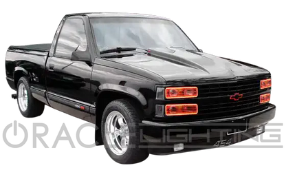 ORACLE Lighting 1988-1998 GMC Sierra LED Dual Headlight Halo Kit by ORACLE Lighting