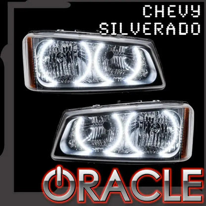 ORACLE Lighting 2003-2006 Chevy Silverado LED Headlight Halo Kit by ORACLE Lighting
