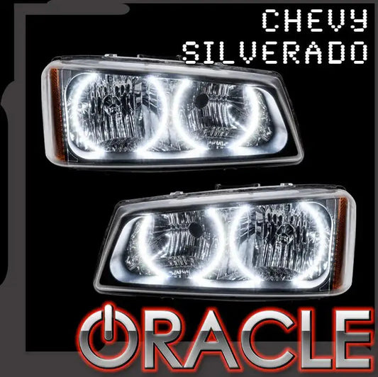 ORACLE Lighting 2003-2006 Chevy Silverado LED Headlight Halo Kit by ORACLE Lighting