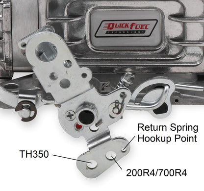 850 CFM - 4150 - Mechanical Secondaries - Shiny - Gasoline by Quick Fuel Technology