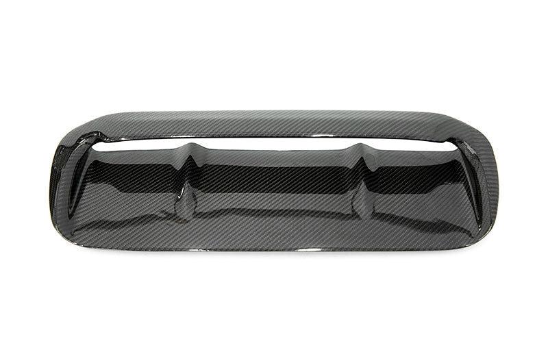 OLM A1 Aggressive Carbon Fiber Full Replacement Hood Scoop - 2015-2021 WRX / STI by MYX Automotive