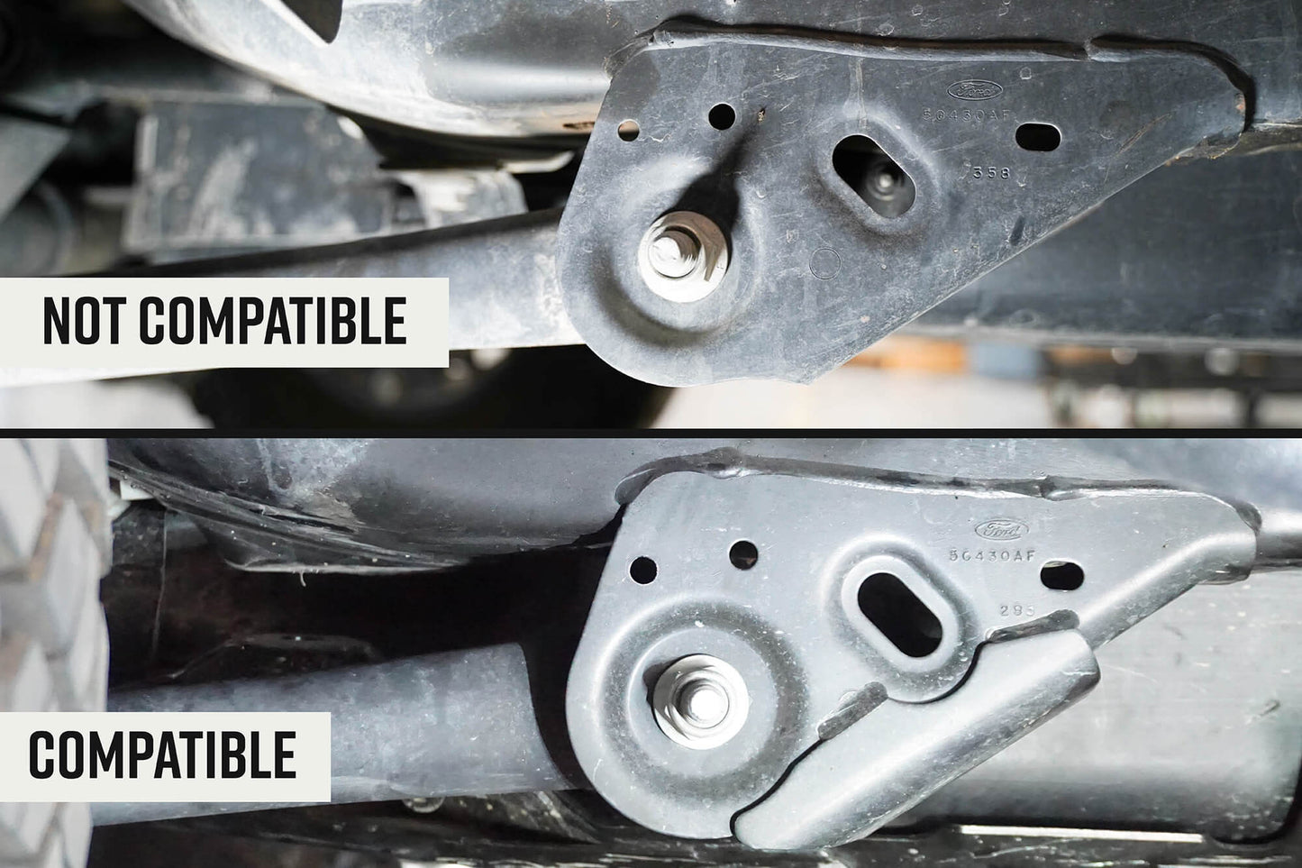 Ford Bronco Trailing Arm Skid Plates by DV8 Offroad