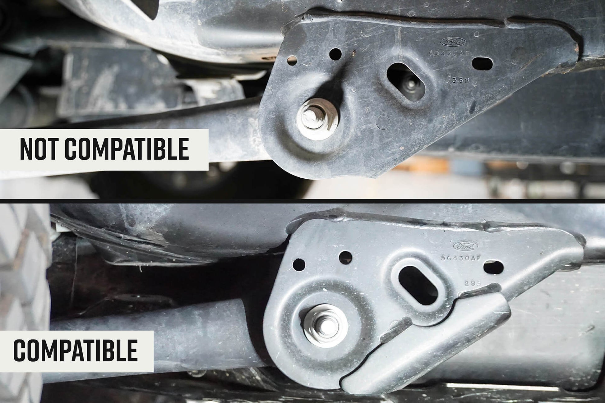 Ford Bronco Trailing Arm Skid Plates by DV8 Offroad