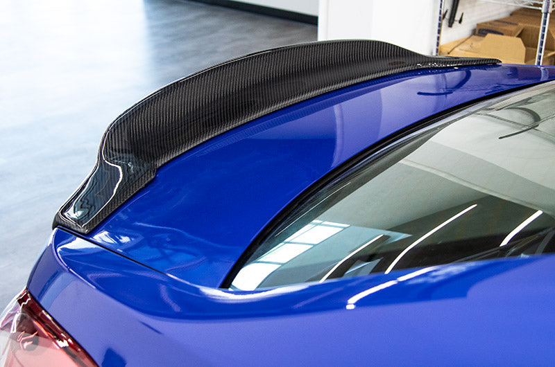 OLM V Style Carbon Fiber Trunk Spoiler - 2015+ WRX / STI by OLM