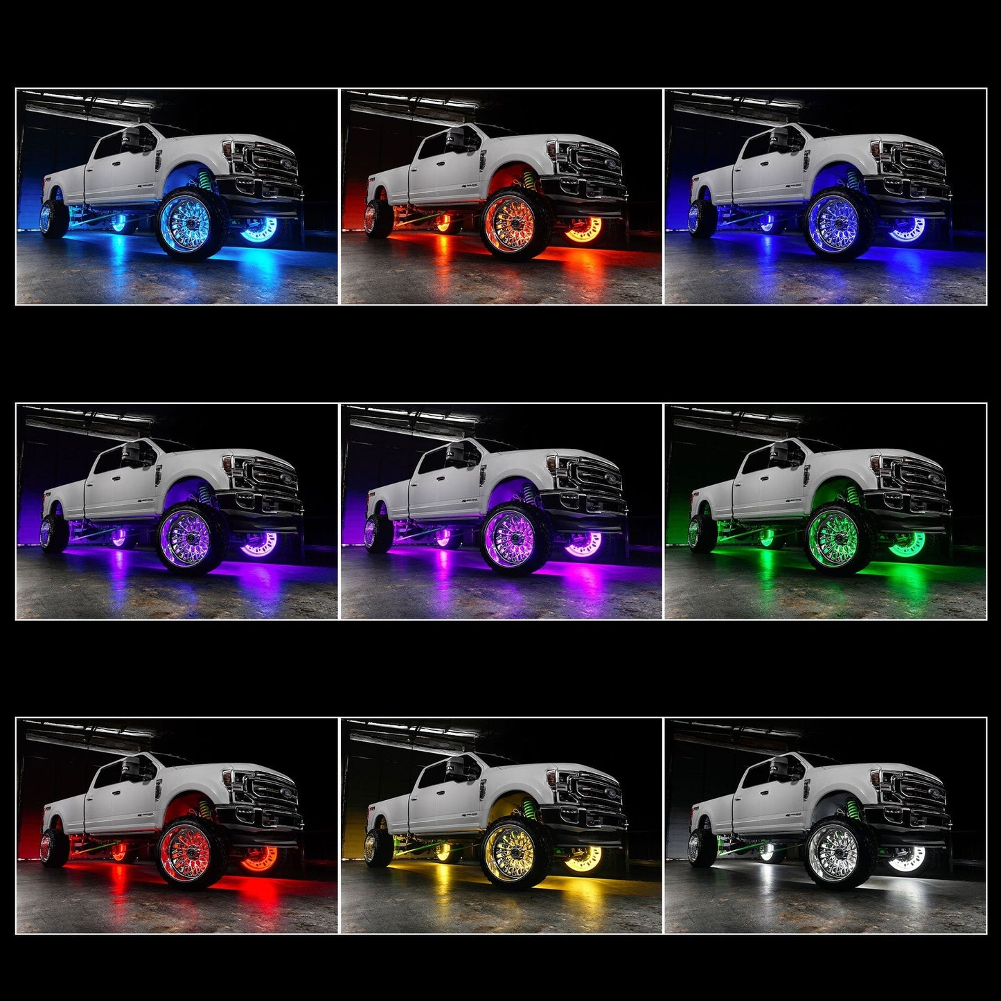 ORACLE Lighting LED Illuminated Wheel Rings - ColorSHIFT RGB+W by ORACLE Lighting