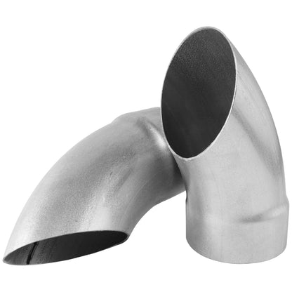 Muffler Turndown - 3.00 in. Fits 3.00 in. Outlet Scavenger Mufflers - Pair by Flowmaster