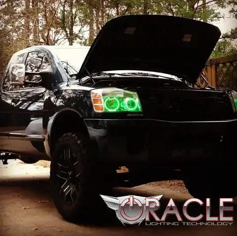 ORACE Lighting 2004-2015 Nissan Titan LED Headlight Halo Kit by ORACLE Lighting