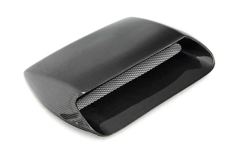 OLM Oversized Carbon Fiber Hood Scoop - 2015-2021 WRX / STI by OLM