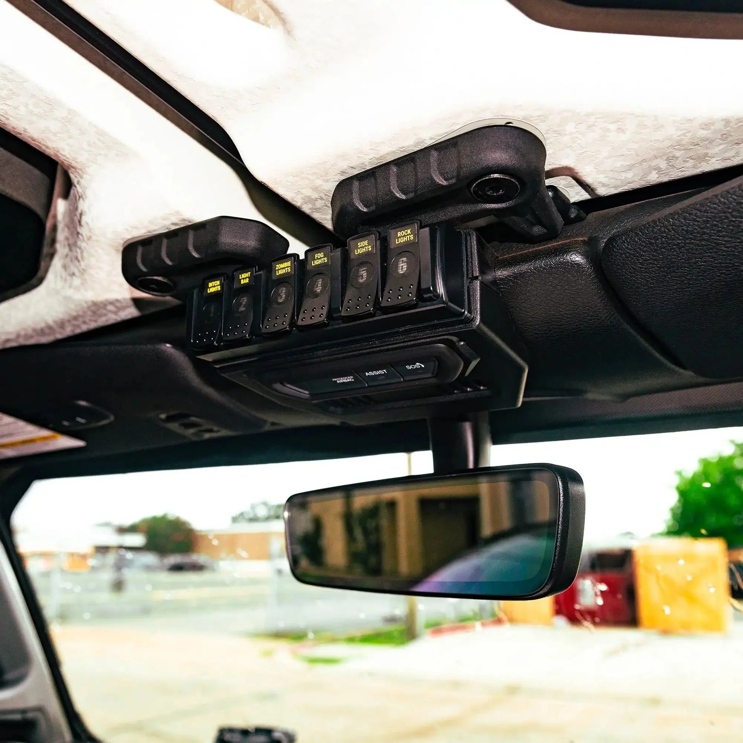 TRIGGER 6 SHOOTER Remote Mount – Fits Jeep JL and JT by ORACLE Lighting