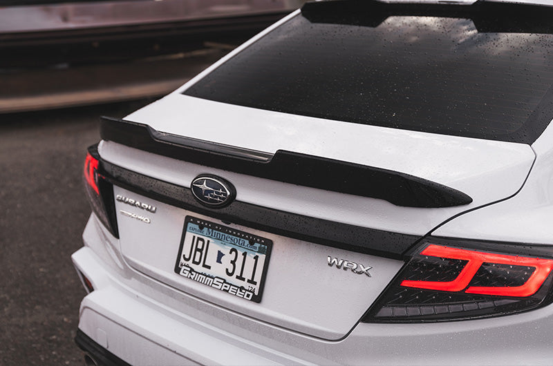 OLM Spec-AR LED Taillights (Clear Lens/Black Base/Red Bar) - 2022+ WRX by MYX Automotive