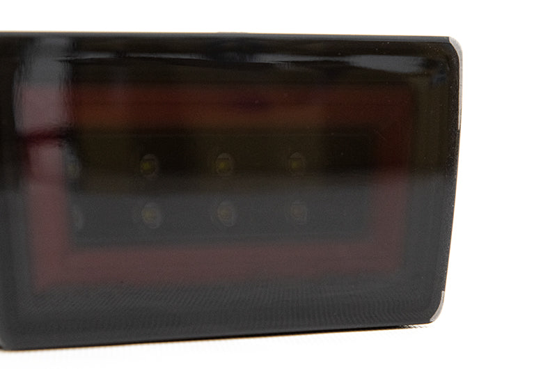 OLM F1 NB+R V2 (Smoke Lens, Gloss Black Base, Red Bar) - 2015-2020 WRX / STI by OLM