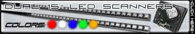 ORACLE Lighting Dual 15" V2 LED Scanner by ORACLE Lighting