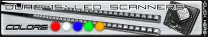ORACLE Lighting Dual 15" V2 LED Scanner by ORACLE Lighting