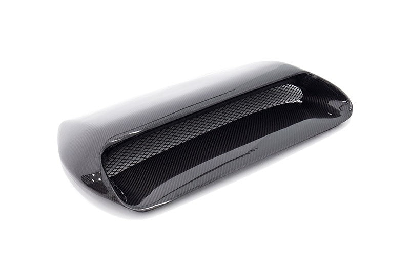 OLM Oversized Carbon Fiber Hood Scoop - 2015-2021 WRX / STI by OLM