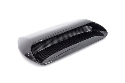 OLM Oversized Carbon Fiber Hood Scoop - 2015-2021 WRX / STI by OLM