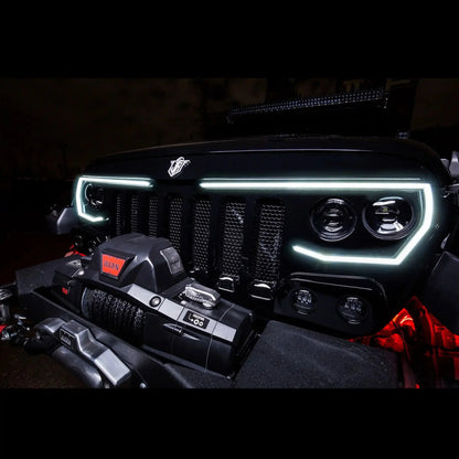ORACLE Lighting VECTOR™ Pro Series II Full LED Grill for the Jeep Wrangler JL / Gladiator JT by ORACLE Lighting