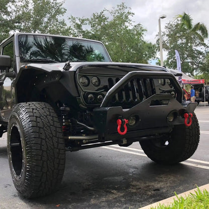 2007-2017 Jeep Wrangler JK VECTOR Pro Series II Full LED Grill - Integrated Headlights & DRL by ORACLE Lighting