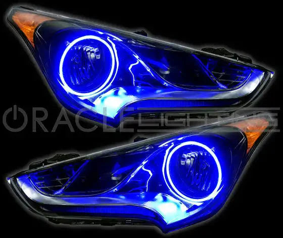 ORACLE Lighting 2011-2014 Hyundai Veloster Non Projector LED Halo Kit by ORACLE Lighting
