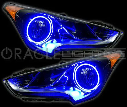 ORACLE Lighting 2011-2014 Hyundai Veloster Non Projector LED Halo Kit by ORACLE Lighting