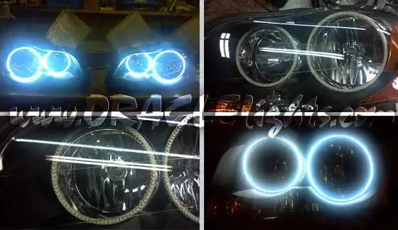 ORACLE Lighting 2003-2008 Volvo XC90 LED Headlight Halo Kit by ORACLE Lighting