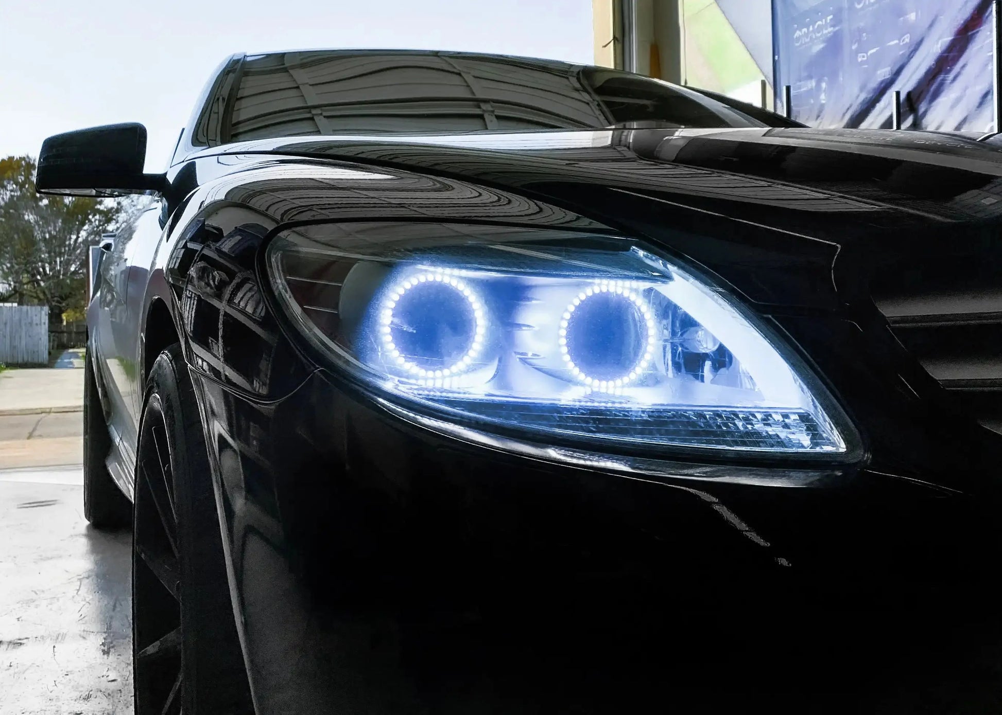 ORACLE Lighting 2009-2013 Mercedes Benz CL 550 LED Headlight Halo Kit by ORACLE Lighting