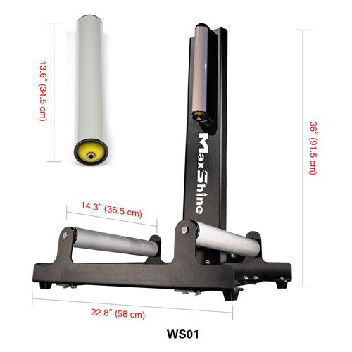 Wheel Stand Tire Roller by MaxshineUSA