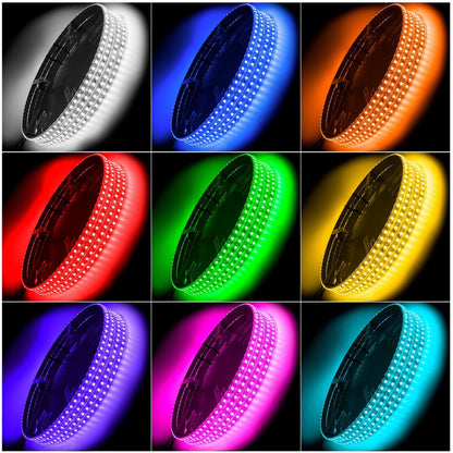 ORACLE Lighting LED Illuminated Wheel Rings - ColorSHIFT by ORACLE Lighting
