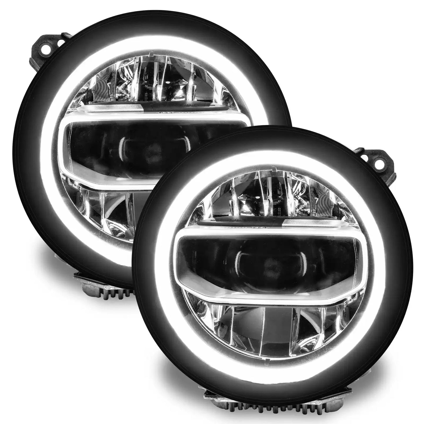 ORACLE Lighting Jeep Wrangler JL ColorSHIFT RGB+W Headlight DRL Upgrade Kit by ORACLE Lighting
