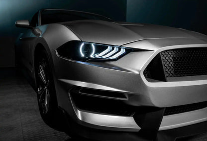 ORACLE Lighting 2018-2023 Ford Mustang Dynamic ColorSHIFT DRL Upgrade w/Halo Kit & Sequential Turn Signal by ORACLE Lighting