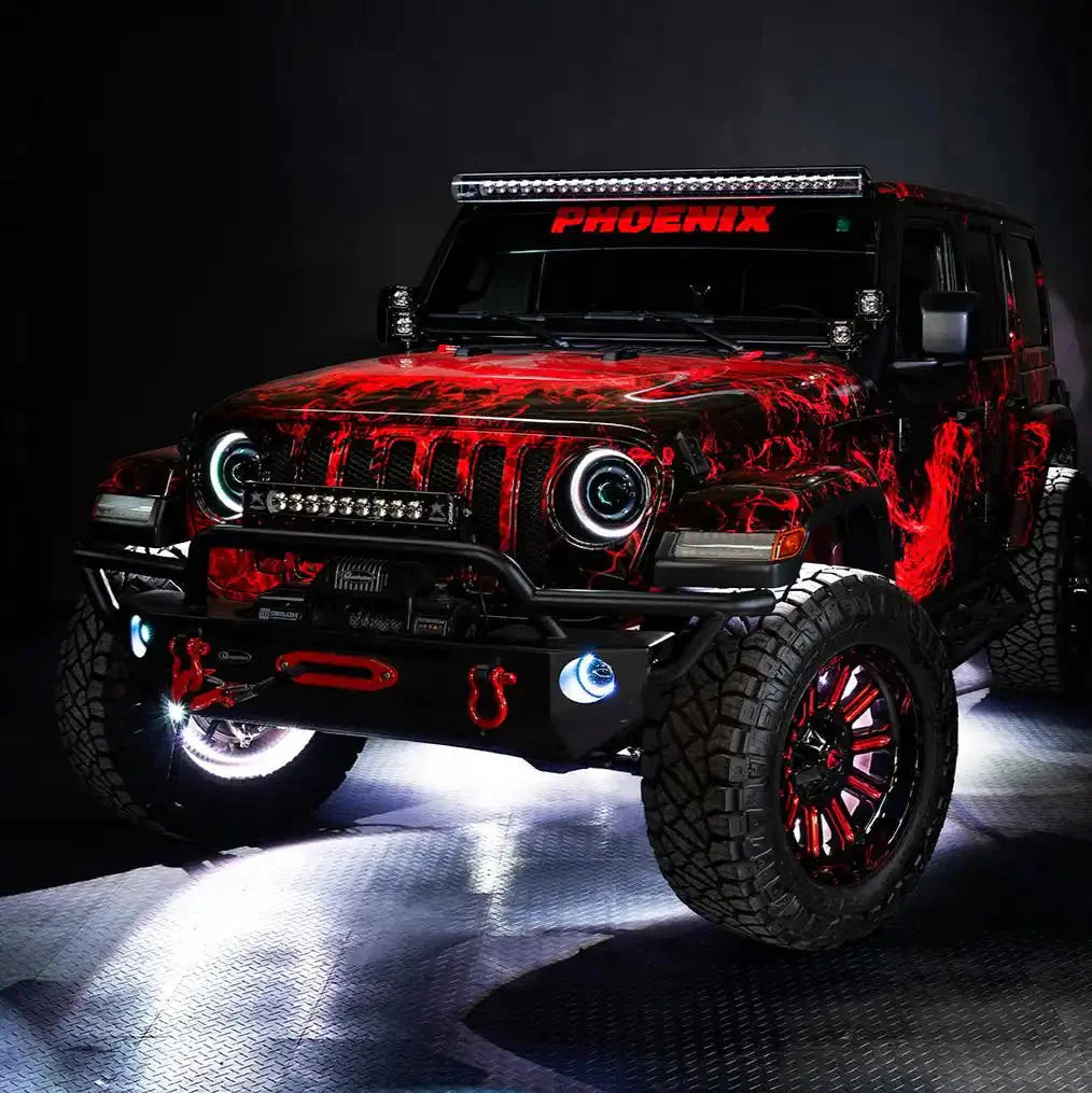 Oculus™ Bi-LED Projector Headlights for Jeep Wrangler JL/ Gladiator JT by ORACLE Lighting