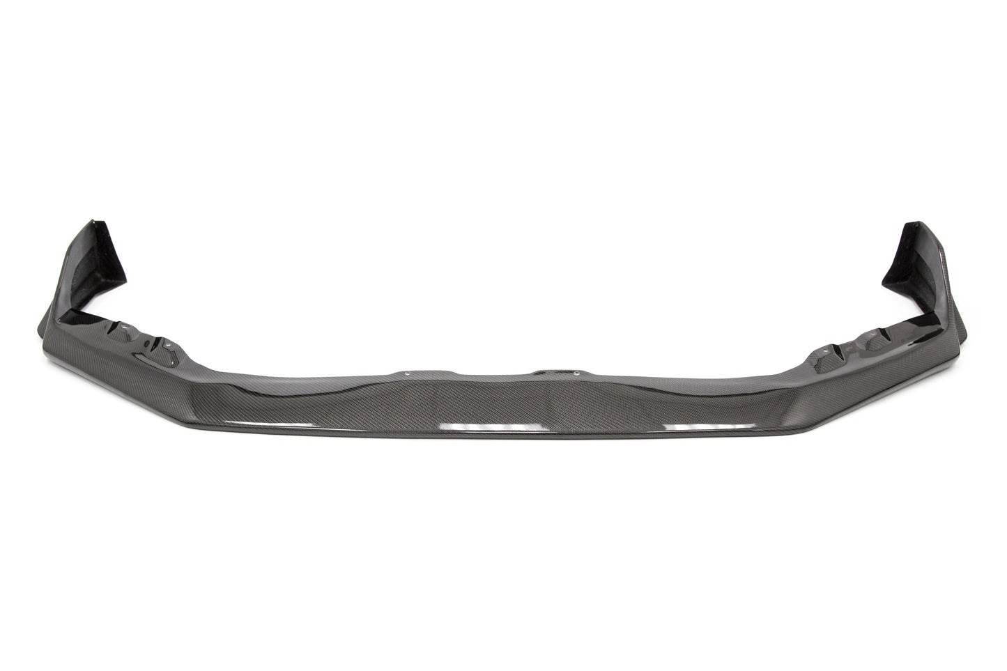 OLM S208 Style Carbon Fiber Front Bumper Lip - 2015-2021 WRX / STI by MYX Automotive