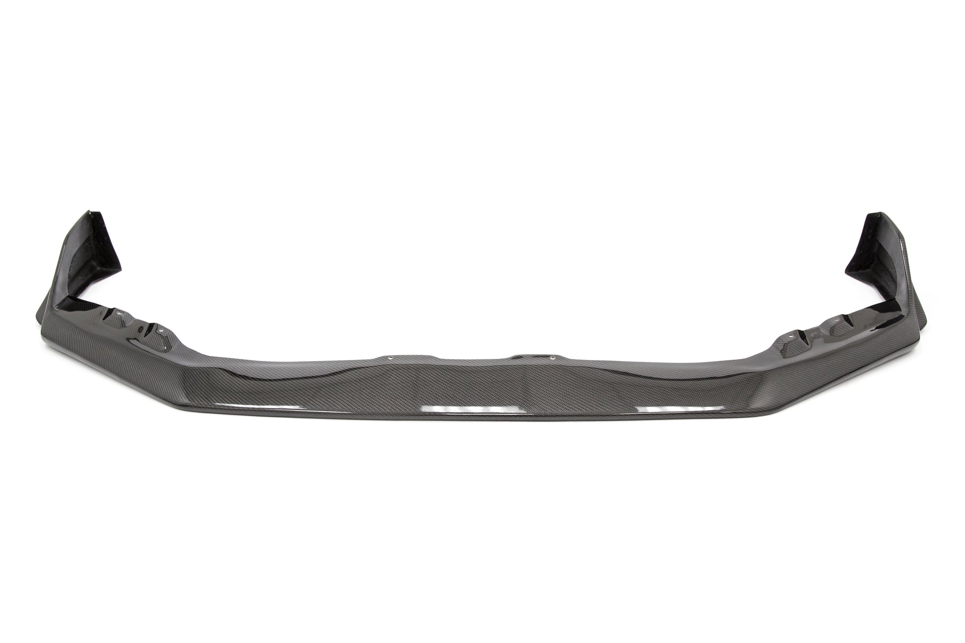 OLM S208 Style Carbon Fiber Front Bumper Lip - 2015-2021 WRX / STI by MYX Automotive