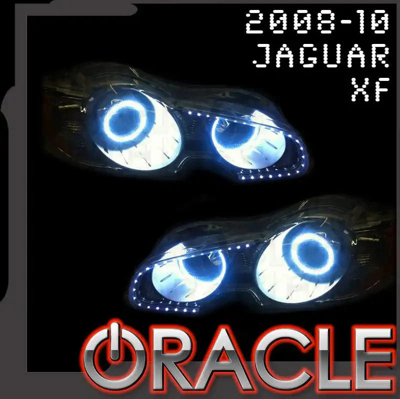 ORACLE Lighting 2008-2010 Jaguar XF LED Headlight Halo Kit by ORACLE Lighting