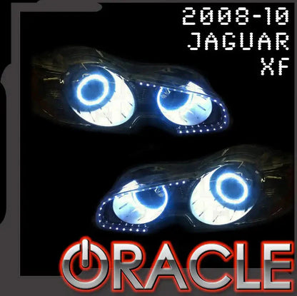 ORACLE Lighting 2008-2010 Jaguar XF LED Headlight Halo Kit by ORACLE Lighting