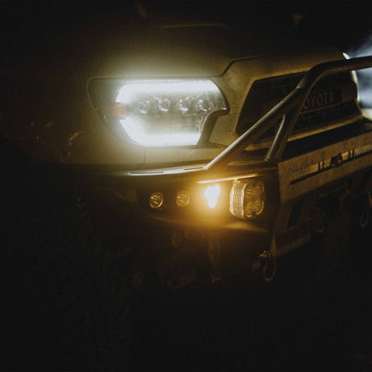 KC FLEX ERA 3 LED DM SAE FOG 2-LIGHT MSTR KIT 12-24 TOY TACO 4RUN TUN AFTERMARKT by KC HiLiTES