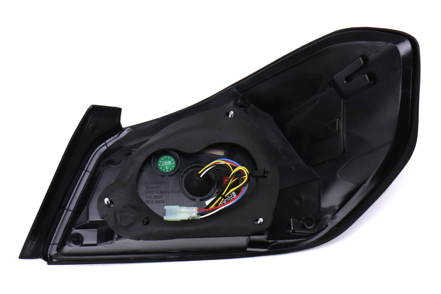 OLM Evolution Tail Lights (Smoked Lens, Black Base, Red Bar) - 2015-2021 WRX / STI by MYX Automotive